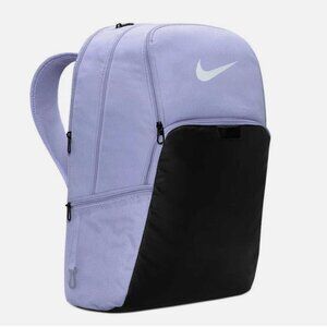 Nike BRASILIA Backpack XL Backpack Lilac Purple Black School Gym Bag DM3975 533